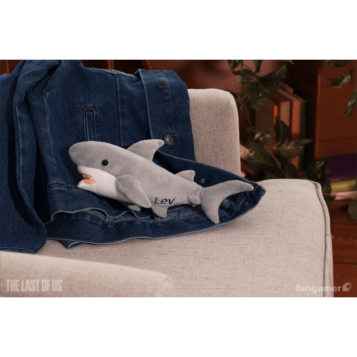 М'які та Плюшеві Іграшки: М'яка плюшева іграшка The Last of Us (Lev's Shark Plush) від Fangamer у магазині GameBuy, номер фото: 3