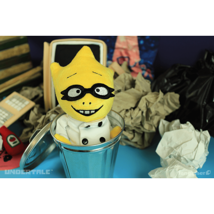 М'які та Плюшеві Іграшки: Плюшева м'яка іграшка UNDERTALE (Alphys Mini Backpack Plush) від Fangamer у магазині GameBuy, номер фото: 5