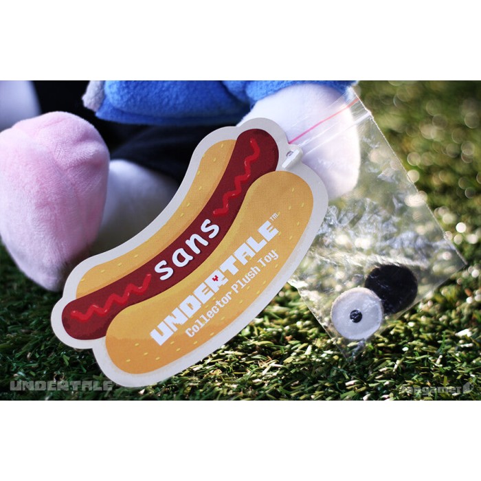 Мягкие и Плюшевые Игрушки: Плюшевая мягкая игрушка UNDERTALE (Sans Plush) от Fangamer в магазине GameBuy, номер фото: 3