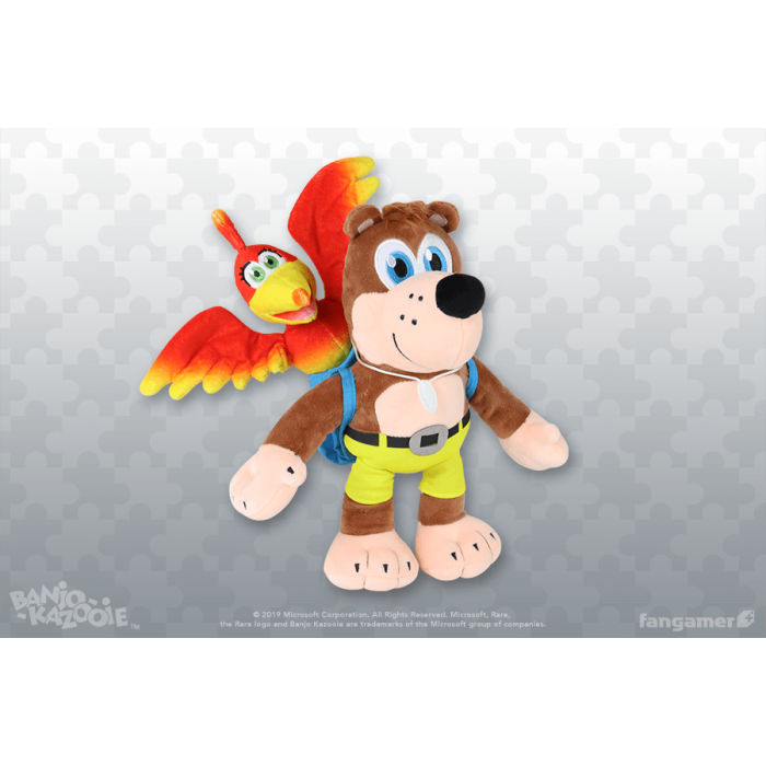 Мягкие и Плюшевые Игрушки: Плюшевая мягкая игрушка Banjo-Kazooie (Banjo-Kazooie Plush Set) от Fangamer в магазине GameBuy