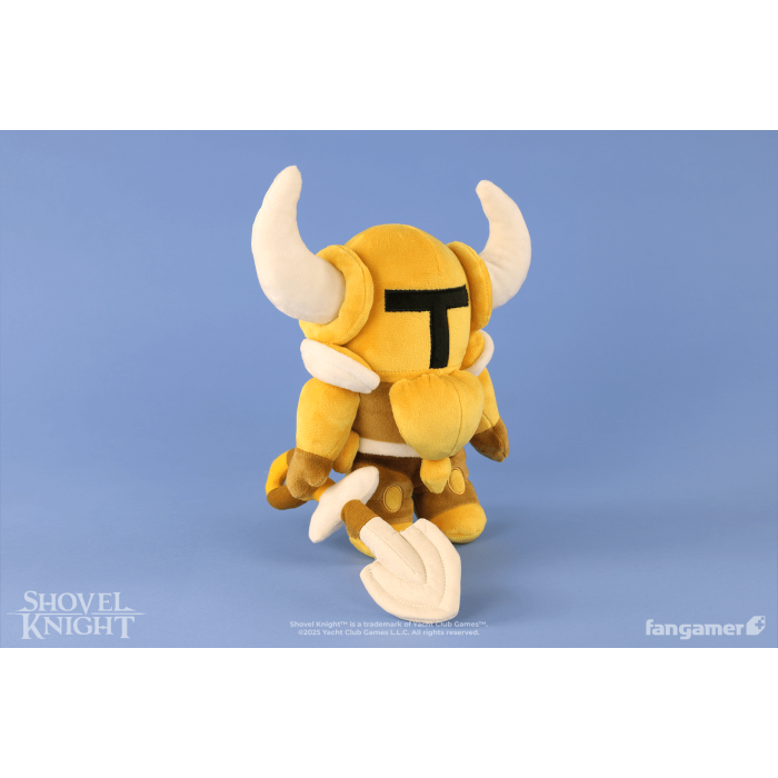 Мягкие и Плюшевые Игрушки: Плюшевая мягкая игрушка Shovel Knight (Gold Shovel Knight Plush) от Fangamer в магазине GameBuy, номер фото: 2