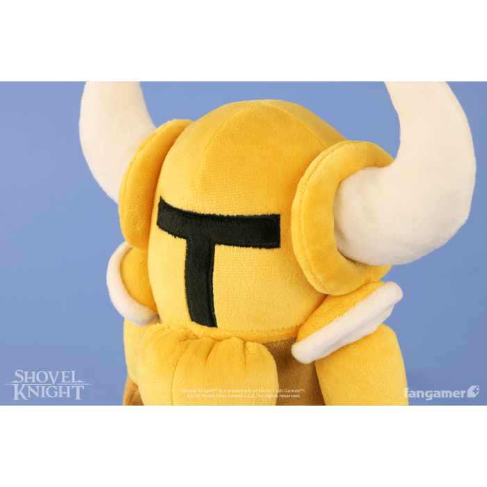 Мягкие и Плюшевые Игрушки: Плюшевая мягкая игрушка Shovel Knight (Gold Shovel Knight Plush) от Fangamer в магазине GameBuy, номер фото: 3