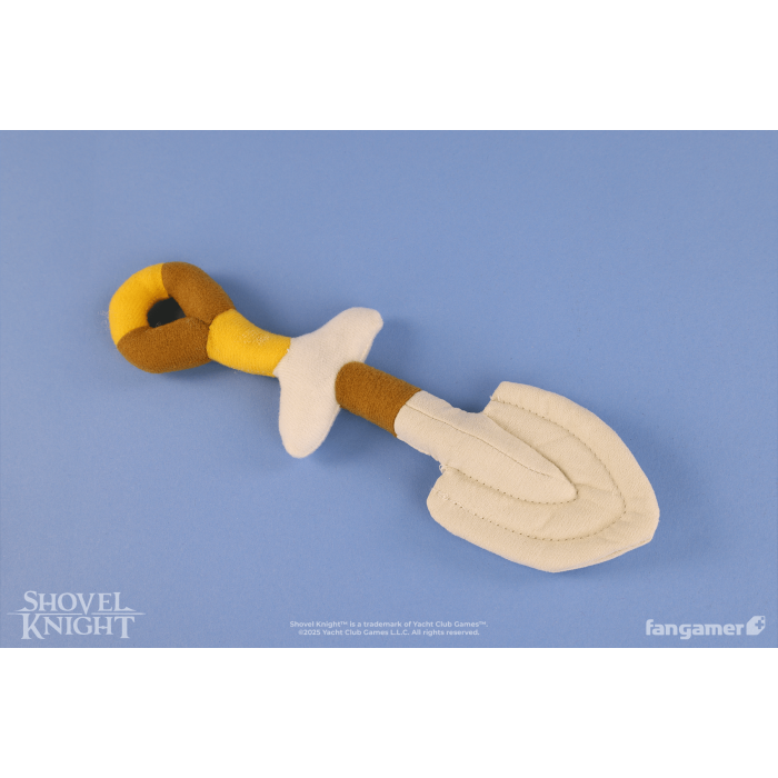 Мягкие и Плюшевые Игрушки: Плюшевая мягкая игрушка Shovel Knight (Gold Shovel Knight Plush) от Fangamer в магазине GameBuy, номер фото: 4