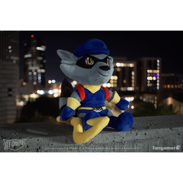 Мягкие и Плюшевые Игрушки: Плюшевая мягкая игрушка Sly Cooper (Sly Cooper 20th Anniversary Plush) от Fangamer в магазине GameBuy, номер фото: 3