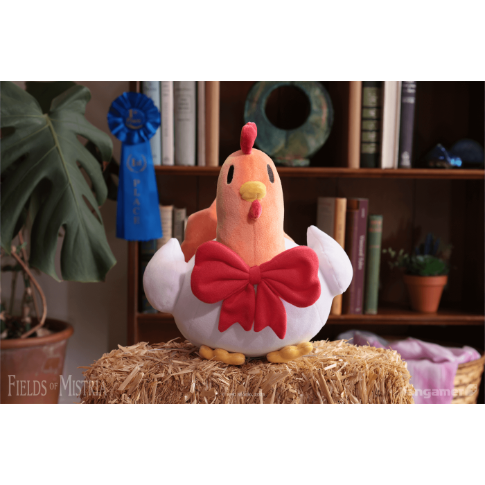 Мягкие и Плюшевые Игрушки: Плюшевая мягкая игрушка Fields of Mistria (Henrietta Plush) от Fangamer в магазине GameBuy, номер фото: 1