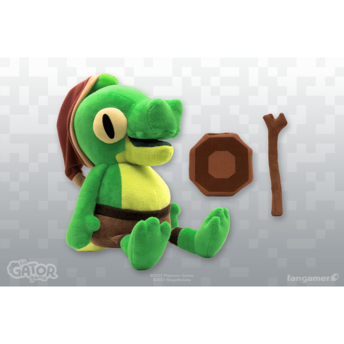 Мягкие и Плюшевые Игрушки: Плюшевая мягкая игрушка Lil Gator Game (Lil Gator Plush) от Fangamer в магазине GameBuy