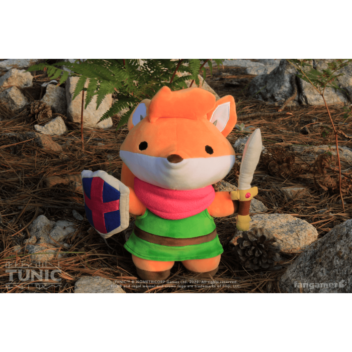 Мягкие и Плюшевые Игрушки: Плюшевая мягкая игрушка TUNIC (Huggable Fox Plush) от Fangamer в магазине GameBuy, номер фото: 2