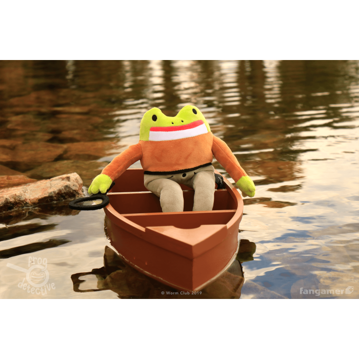 Мягкие и Плюшевые Игрушки: Плюшевая мягкая игрушка Frog Detective (Frog Detective Plush) от Fangamer в магазине GameBuy, номер фото: 5