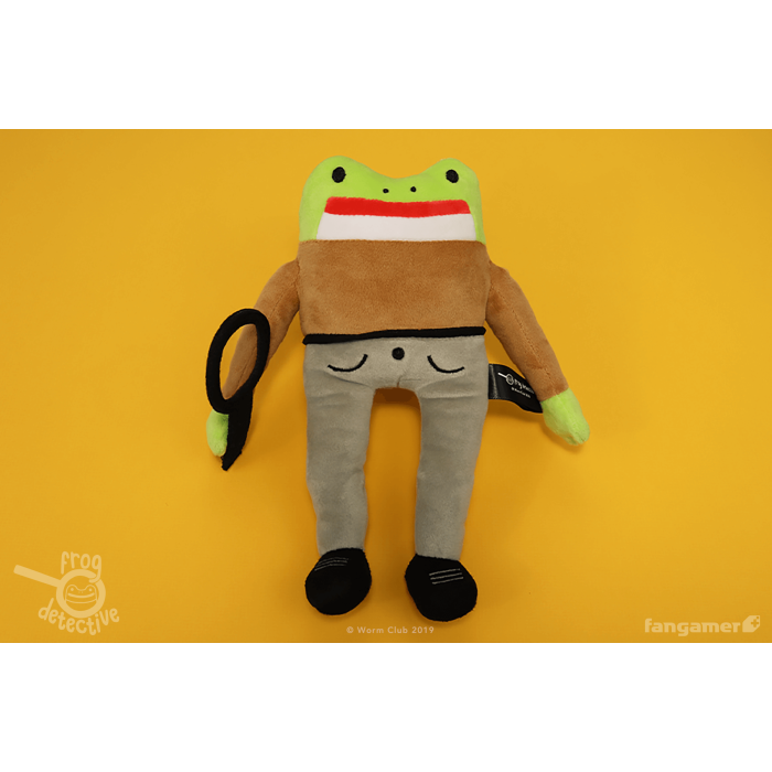 Мягкие и Плюшевые Игрушки: Плюшевая мягкая игрушка Frog Detective (Frog Detective Plush) от Fangamer в магазине GameBuy, номер фото: 1