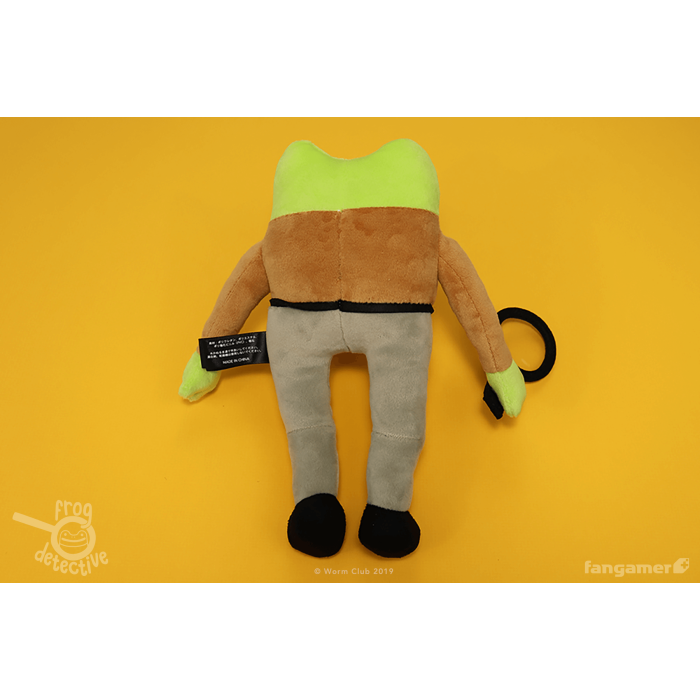 Мягкие и Плюшевые Игрушки: Плюшевая мягкая игрушка Frog Detective (Frog Detective Plush) от Fangamer в магазине GameBuy, номер фото: 2