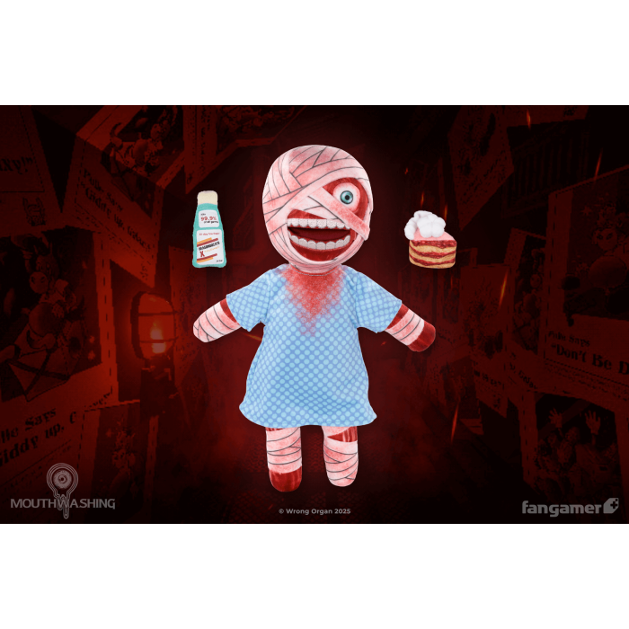 М'які та Плюшеві Іграшки: М'яка плюшева іграшка MOUTHWASHING (Curly Plush) від Fangamer у магазині GameBuy