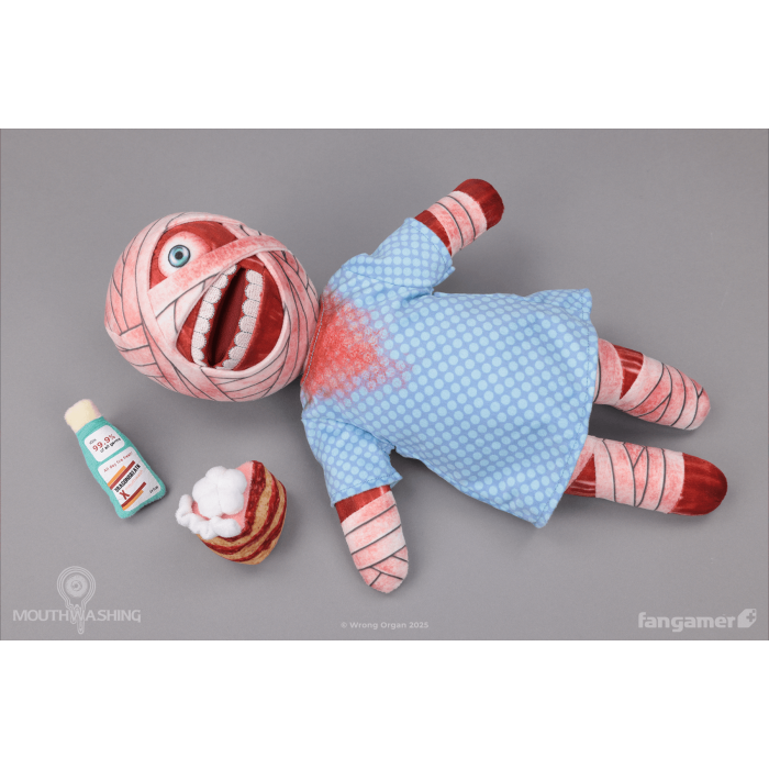 М'які та Плюшеві Іграшки: М'яка плюшева іграшка MOUTHWASHING (Curly Plush) від Fangamer у магазині GameBuy, номер фото: 4