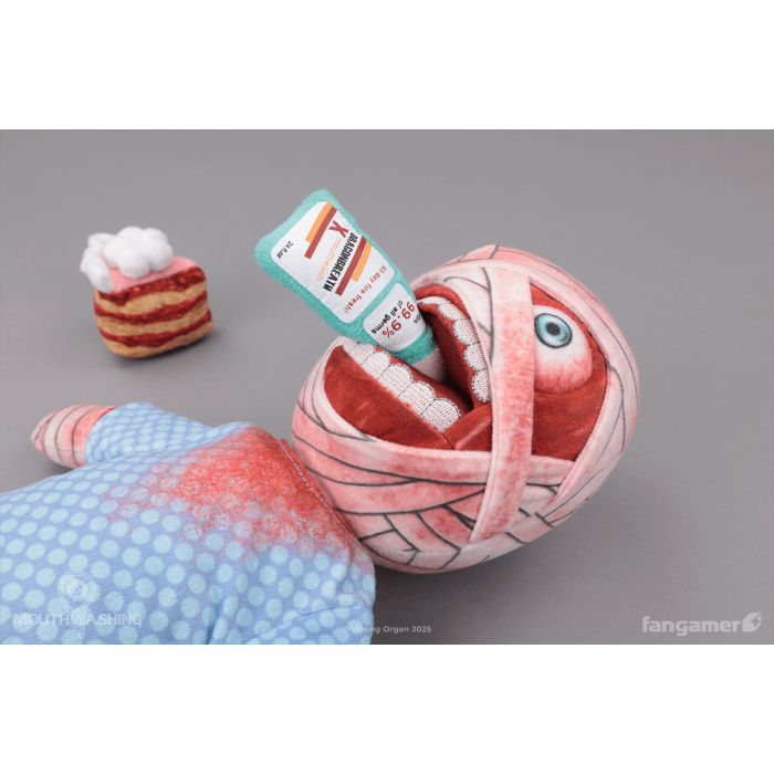 М'які та Плюшеві Іграшки: М'яка плюшева іграшка MOUTHWASHING (Curly Plush) від Fangamer у магазині GameBuy, номер фото: 6