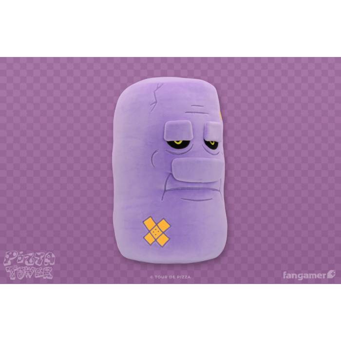 Мягкие и Плюшевые Игрушки: Плюшевая мягкая игрушка Pizza Tower (Pillow John Plush) от Fangamer в магазине GameBuy