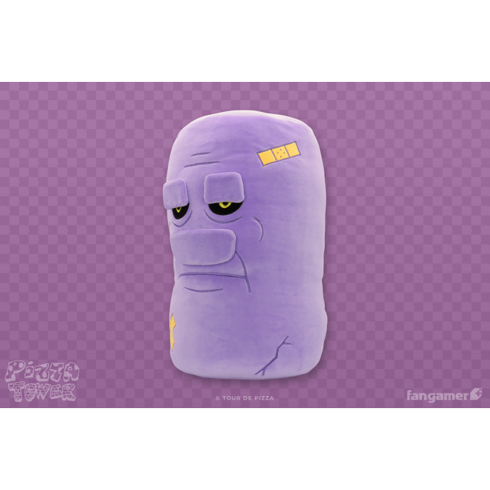 Мягкие и Плюшевые Игрушки: Плюшевая мягкая игрушка Pizza Tower (Pillow John Plush) от Fangamer в магазине GameBuy, номер фото: 2
