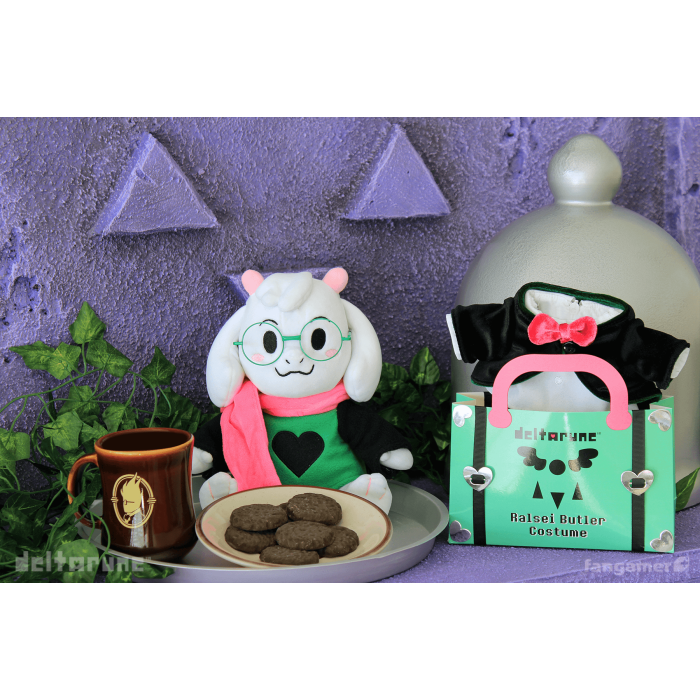 М'які та Плюшеві Іграшки: Одяг для плюшева м'яка іграшка DELTARUNE (Butler Ralsei Costume) від Fangamer у магазині GameBuy, номер фото: 3