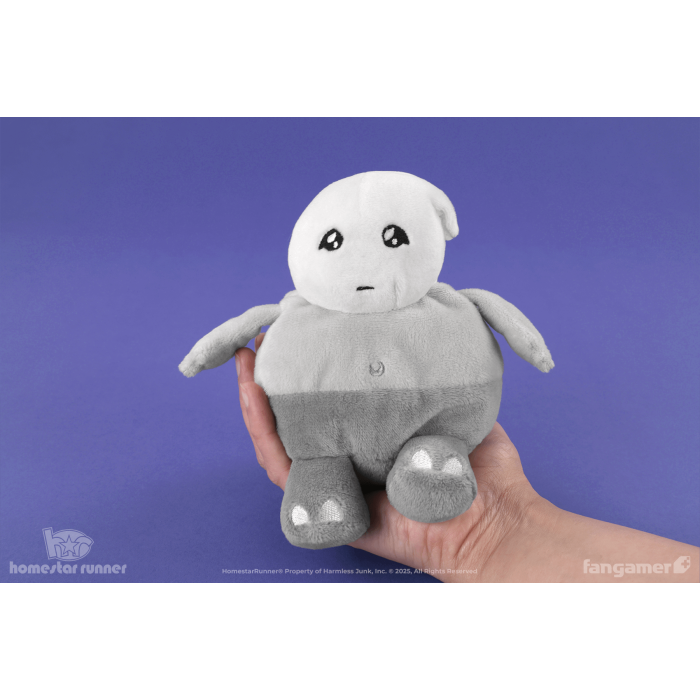 М'які та Плюшеві Іграшки: Плюшева м'яка іграшка Homestar Runner (Strong Sad Paunchbaby Plush) від Fangamer у магазині GameBuy, номер фото: 4