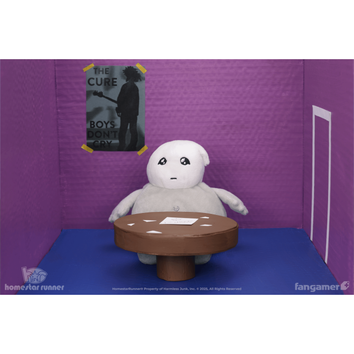 М'які та Плюшеві Іграшки: Плюшева м'яка іграшка Homestar Runner (Strong Sad Paunchbaby Plush) від Fangamer у магазині GameBuy, номер фото: 5