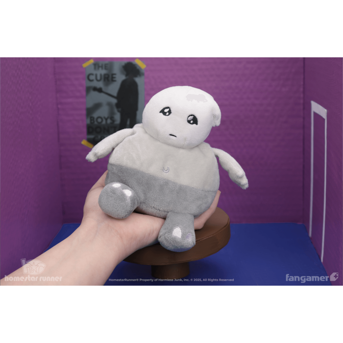 М'які та Плюшеві Іграшки: Плюшева м'яка іграшка Homestar Runner (Strong Sad Paunchbaby Plush) від Fangamer у магазині GameBuy, номер фото: 6