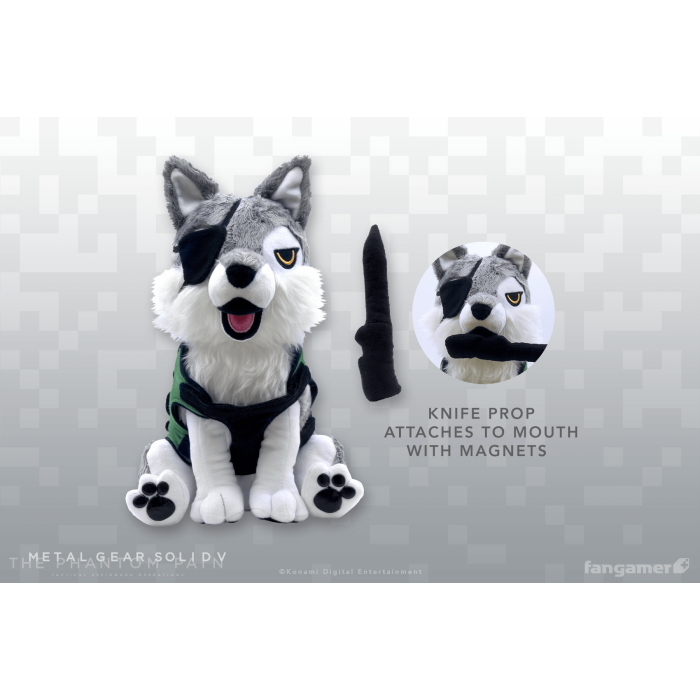 Мягкие и Плюшевые Игрушки: Плюшевая мягкая игрушка Metal Gear Solid (D Dog Plush) от Fangamer в магазине GameBuy, номер фото: 1
