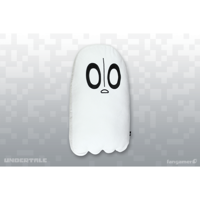Мягкие и Плюшевые Игрушки: Плюшевая мягкая игрушка UNDERTALE (Napstablook Pillow Plush) от Fangamer в магазине GameBuy