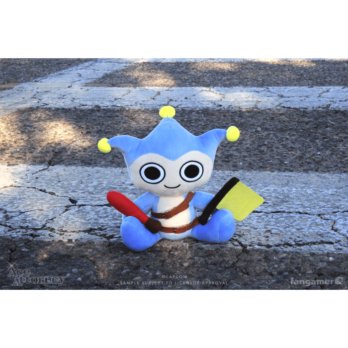 М'які та Плюшеві Іграшки: Плюшева м'яка іграшка Ace Attorney (Blue Badger Plush) від Fangamer у магазині GameBuy, номер фото: 2