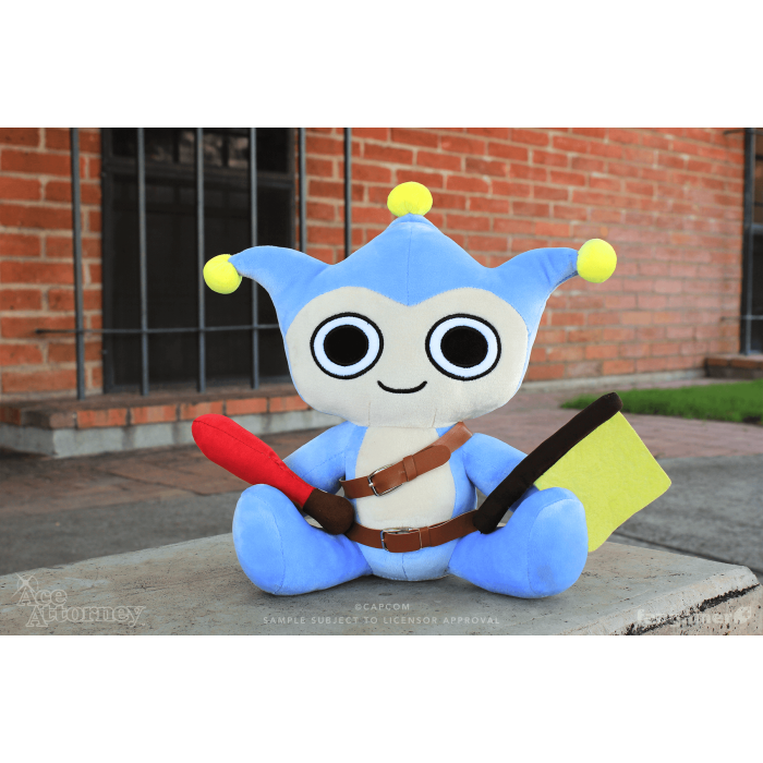 М'які та Плюшеві Іграшки: Плюшева м'яка іграшка Ace Attorney (Blue Badger Plush) від Fangamer у магазині GameBuy, номер фото: 3