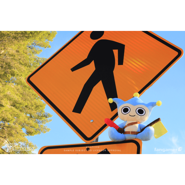 М'які та Плюшеві Іграшки: Плюшева м'яка іграшка Ace Attorney (Blue Badger Plush) від Fangamer у магазині GameBuy, номер фото: 4