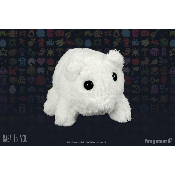 Мягкие и Плюшевые Игрушки: Плюшевая мягкая игрушка Baba Is You (Baba Is Plush) от Fangamer в магазине GameBuy