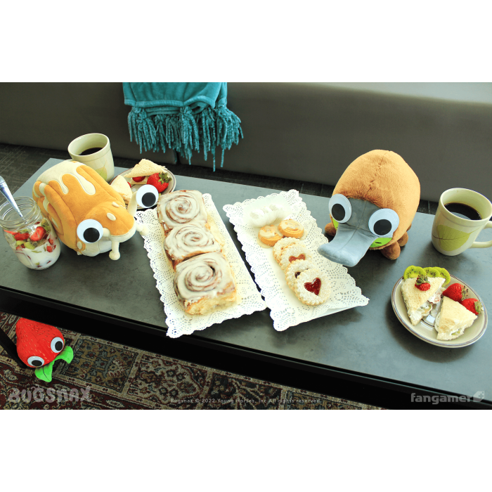 Мягкие и Плюшевые Игрушки: Плюшевая мягкая игрушка Bugsnax (Cinnasnail Plush) от Fangamer в магазине GameBuy, номер фото: 3