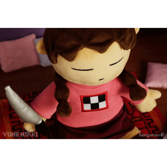 Мягкие и Плюшевые Игрушки: Плюшевая мягкая игрушка Yume Nikki (Madotsuki Plush) от Fangamer в магазине GameBuy, номер фото: 2