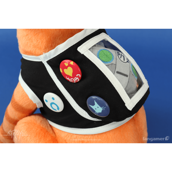 Мягкие и Плюшевые Игрушки: Плюшевая мягкая игрушка STRAY (Cat and B-12 Plush Set) от Fangamer в магазине GameBuy, номер фото: 5