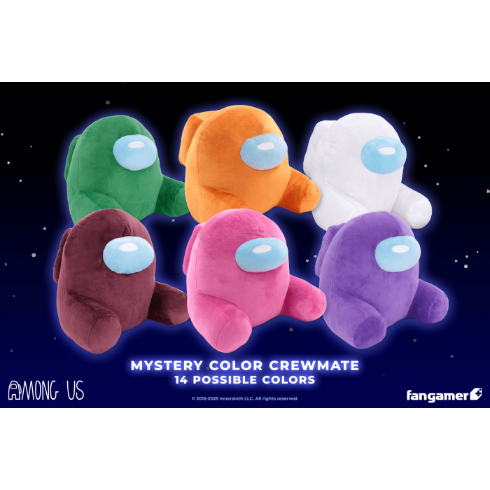 Мягкие и Плюшевые Игрушки: Мягкая плюшевая игрушка Among Us (Sitting Crewmate Plush) от Fangamer в магазине GameBuy, номер фото: 4