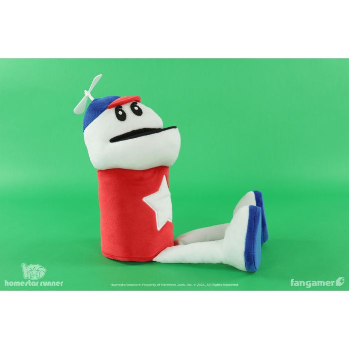 Мягкие и Плюшевые Игрушки: Плюшевая мягкая игрушка Homestar Runner (Homestar Puppet Plush) от Fangamer в магазине GameBuy, номер фото: 2