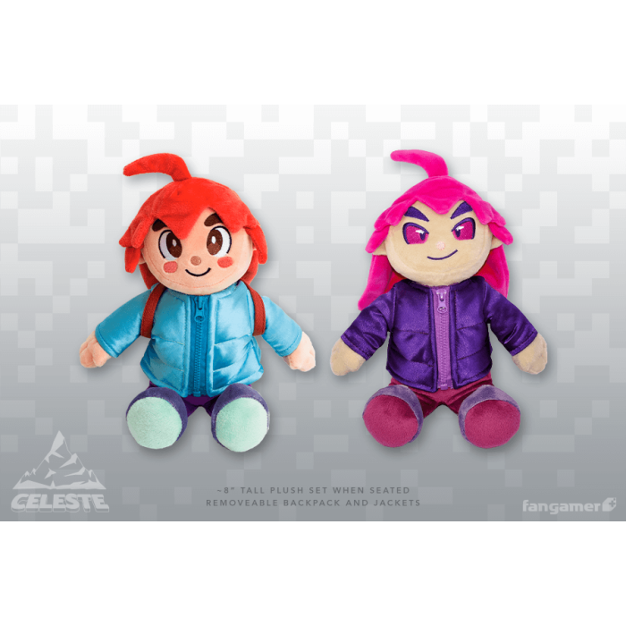 Мягкие и Плюшевые Игрушки: Плюшевая мягкая игрушка Celeste (Madeline and Badeline Plush Set) от Fangamer в магазине GameBuy