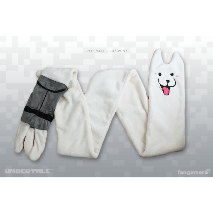 Аксессуары: Шарф UNDERTALE (Lesser Dog Scarf) от Fangamer в магазине GameBuy