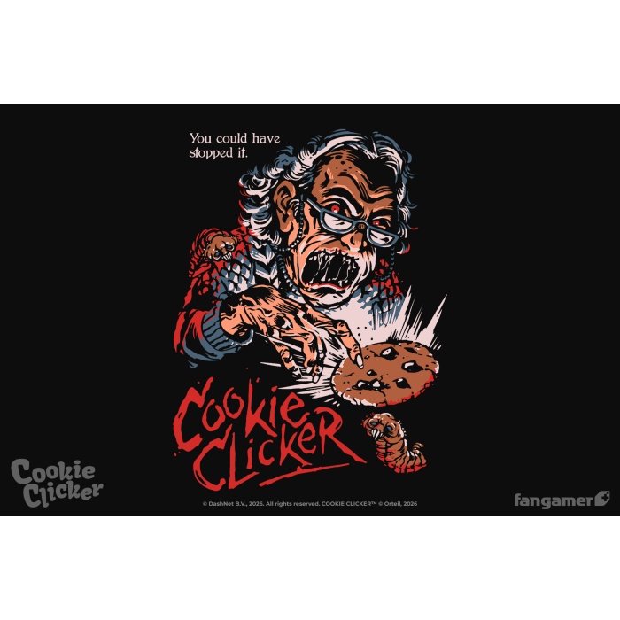 Одежда: Футболка Cookie Clicker (Displeased Grandma) от Fangamer в магазине GameBuy, номер фото: 1