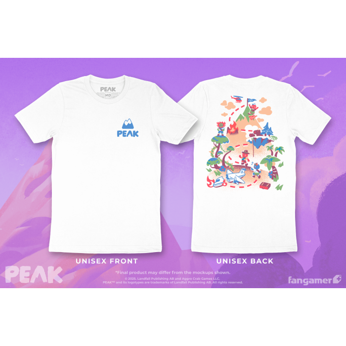 Одежда: Футболка PEAK (Up to the Peak) от Fangamer в магазине GameBuy