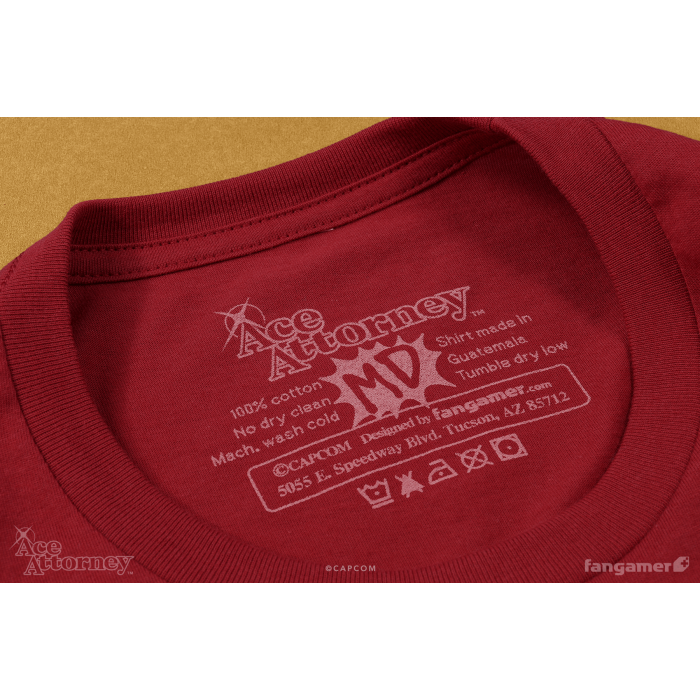 Одяг: Футболка Ace Attorney (King of Prosecutors) від Fangamer у магазині GameBuy, номер фото: 5