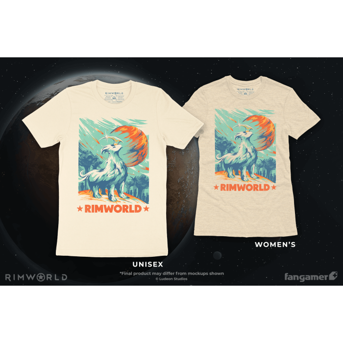 Одежда: Футболка RimWorld (Wisest Creature) от Fangamer в магазине GameBuy