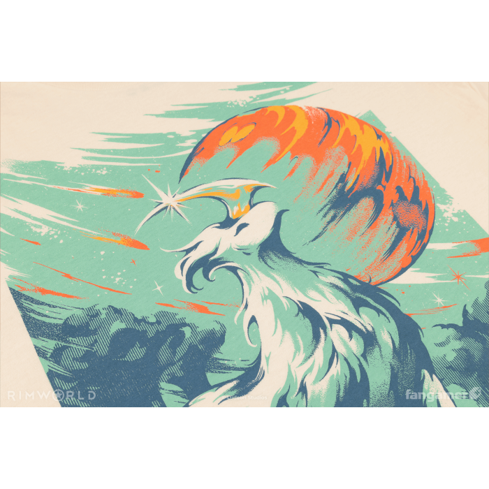 Одежда: Футболка RimWorld (Wisest Creature) от Fangamer в магазине GameBuy, номер фото: 3