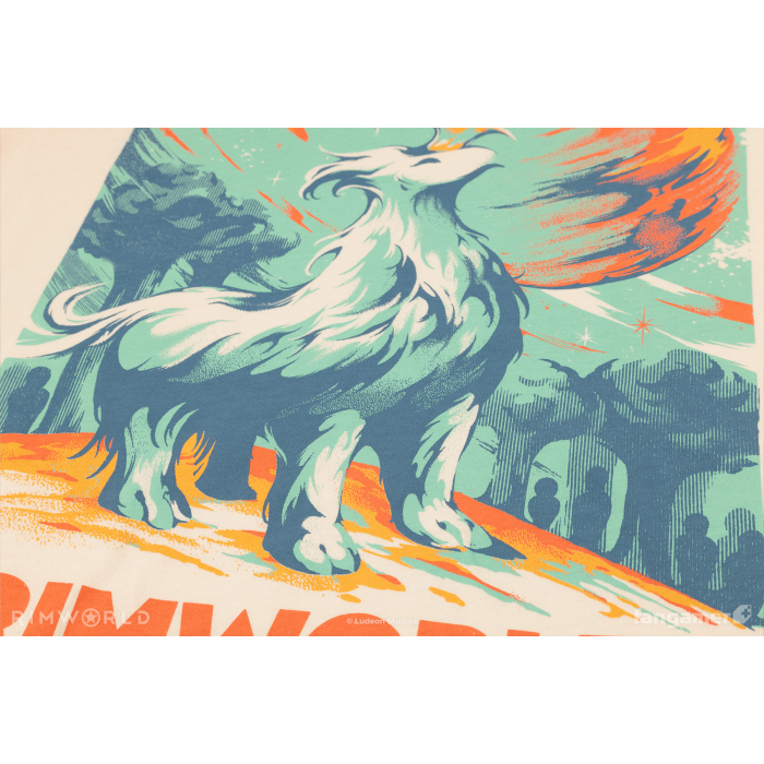 Одежда: Футболка RimWorld (Wisest Creature) от Fangamer в магазине GameBuy, номер фото: 4