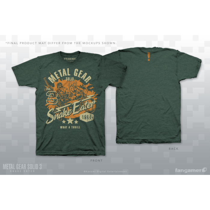 Одежда: Футболка Metal Gear Solid (What a Thrill) от Fangamer в магазине GameBuy