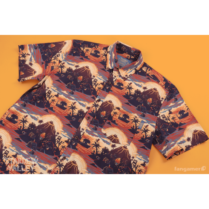 Одяг: Сорочка Stardew Valley (Ginger Island Resort Button Up Shirt) від Fangamer у магазині GameBuy, номер фото: 1