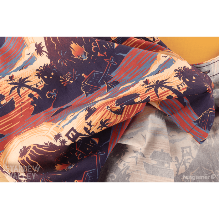 Одяг: Сорочка Stardew Valley (Ginger Island Resort Button Up Shirt) від Fangamer у магазині GameBuy, номер фото: 6