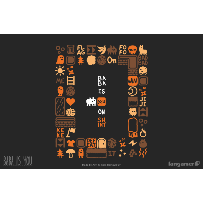 Одяг: Футболка Baba Is You (Baba Is Shirt) від Fangamer у магазині GameBuy, номер фото: 1