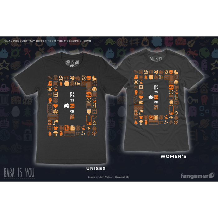 Одяг: Футболка Baba Is You (Baba Is Shirt) від Fangamer у магазині GameBuy