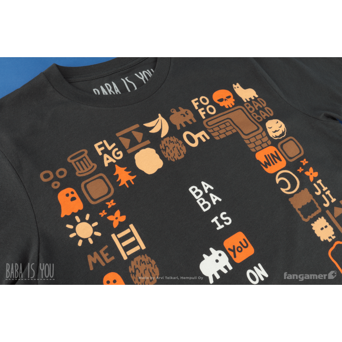 Одяг: Футболка Baba Is You (Baba Is Shirt) від Fangamer у магазині GameBuy, номер фото: 3