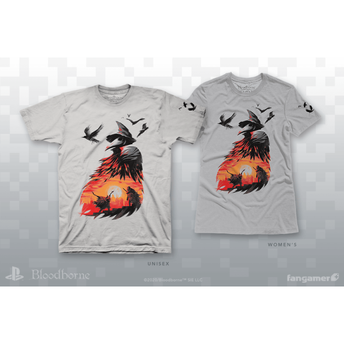 Одежда: Футболка Bloodborne Blades of Mercy от Fangamer в магазине GameBuy