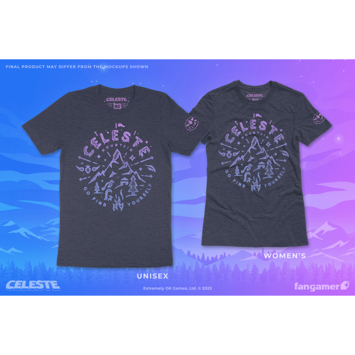 Одежда: Футболка Celeste (Climb) от Fangamer в магазине GameBuy